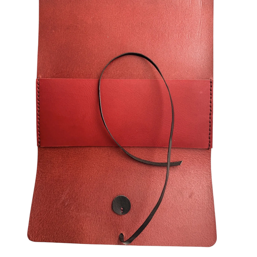 Sérénité - couvre-cahier A5 en cuir - Box DIY