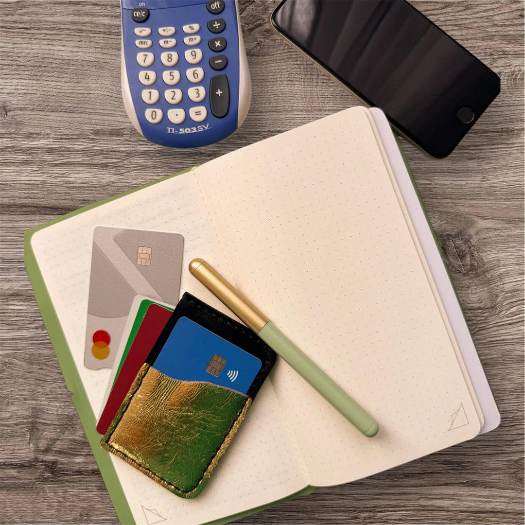 Althéa - porte-cartes en cuir - Box DIY