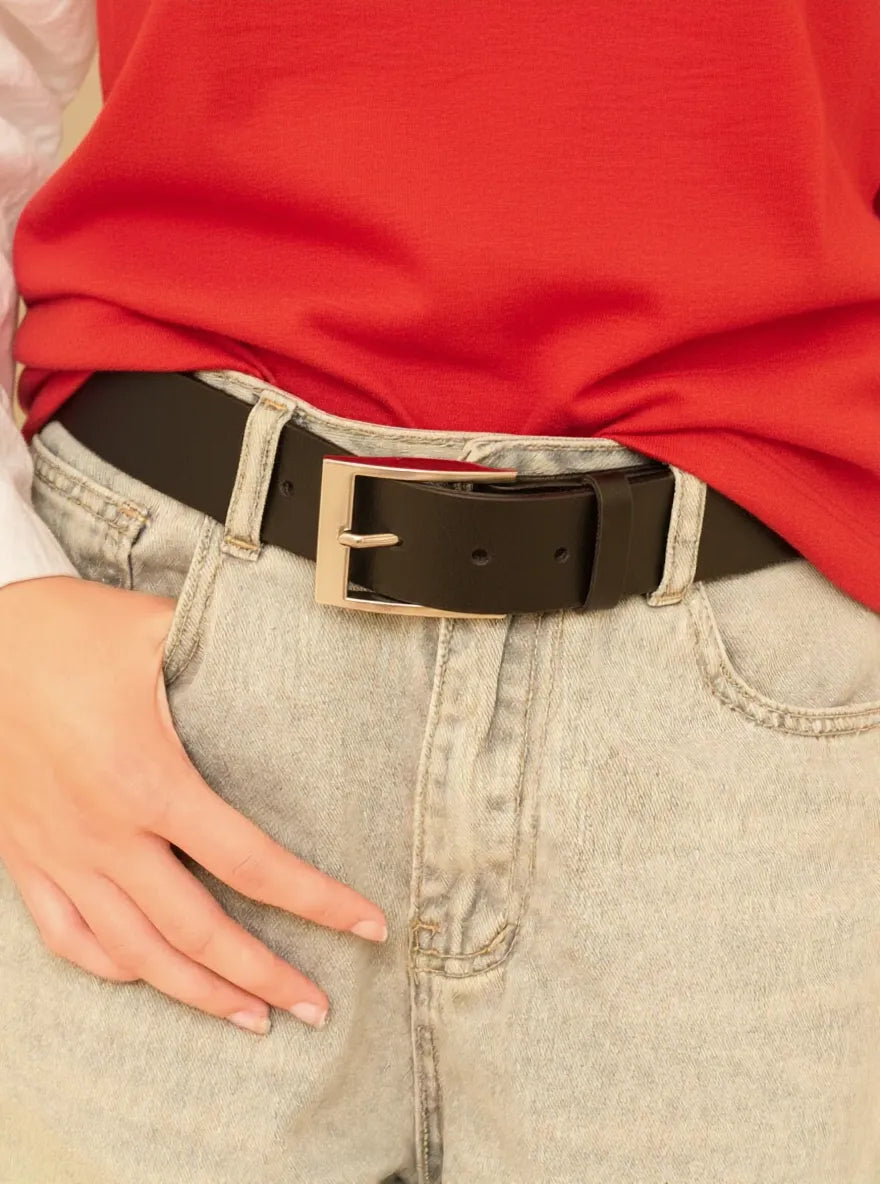 Yuna - ceinture pour jeans en cuir - Box DIY