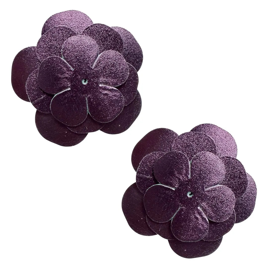 fleur - aubergine