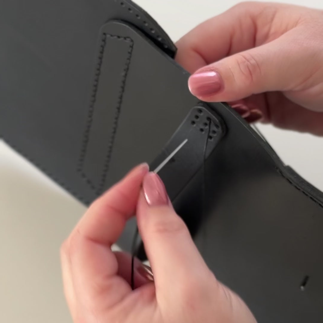 Saylor - sac à main en cuir - Box DIY