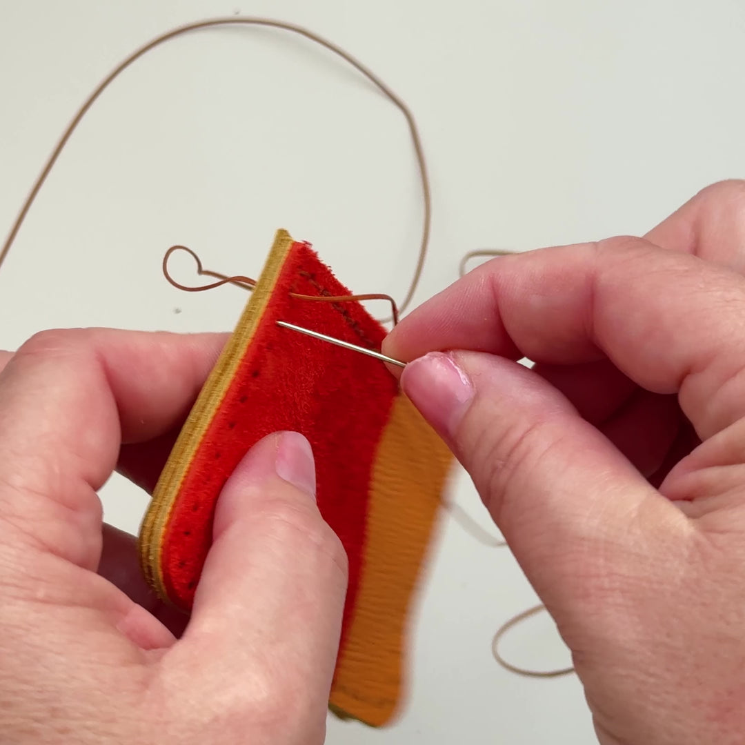 Althéa - porte-cartes en cuir - Box DIY