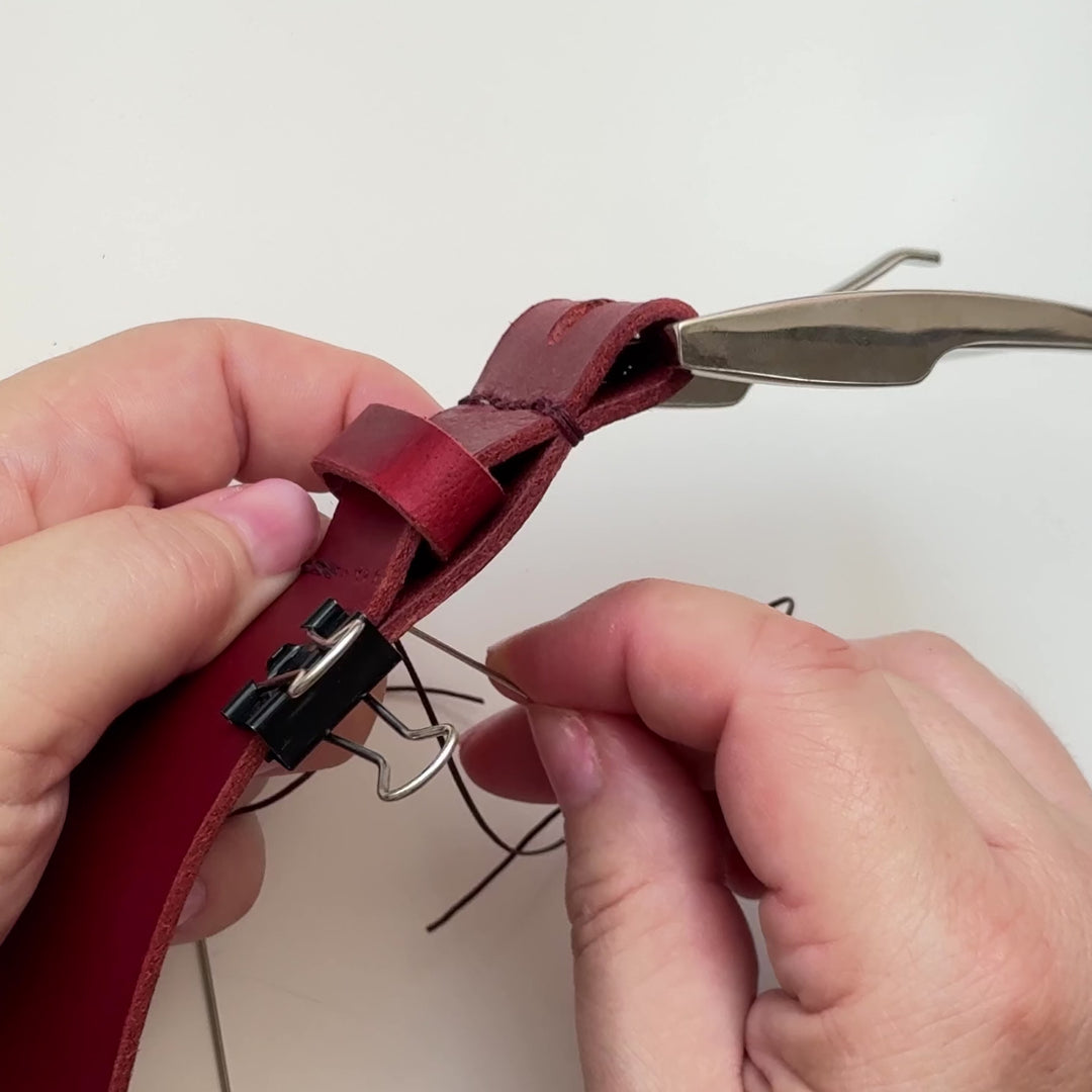 Yuna - ceinture pour jeans en cuir - Box DIY