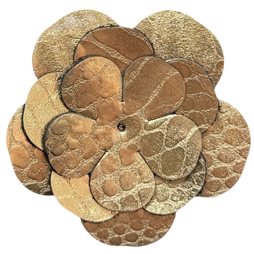 Flora - Pack pétales de fleur en cuir pour bracelet Aelys